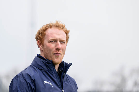Helsingborgs manager Stevie Grieve
