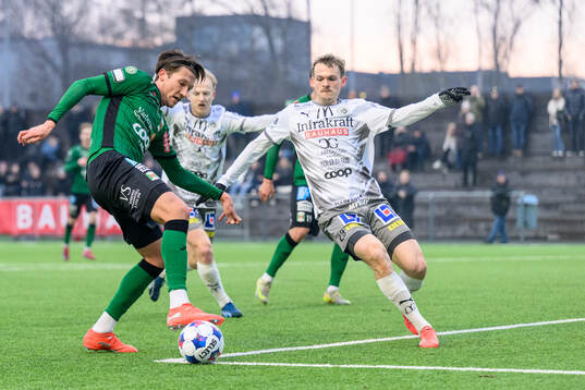Varbergs Noah Johansson och Karlstads Lukas Rhöse