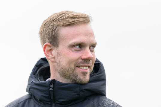 Varbergs tränare Victor Salwén