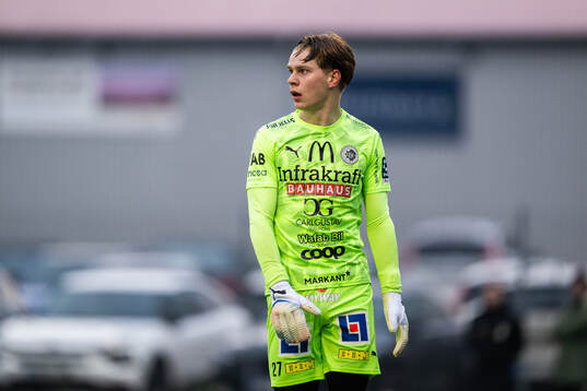 Karlstads målvakt Toomas Kocys