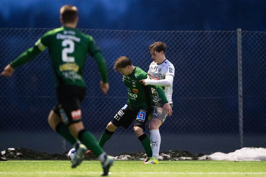 Varbergs Axel Vidjeskog och Karlstads Diego Alfonsi