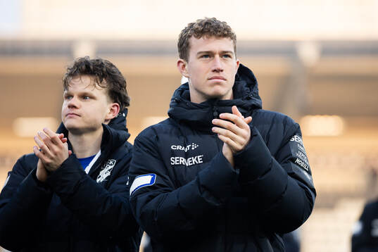 IFK Göteborgs Kolbeinn Thordarson och målvakt Viktor