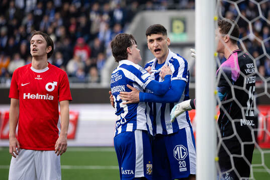 IFK Göteborgs Gabriel Ersoy jublar