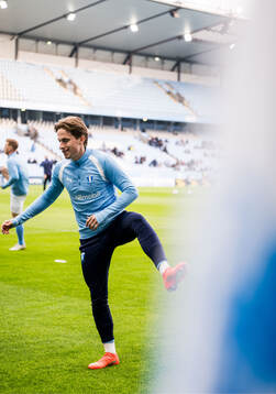 Malmö FFs Johan Karlsson