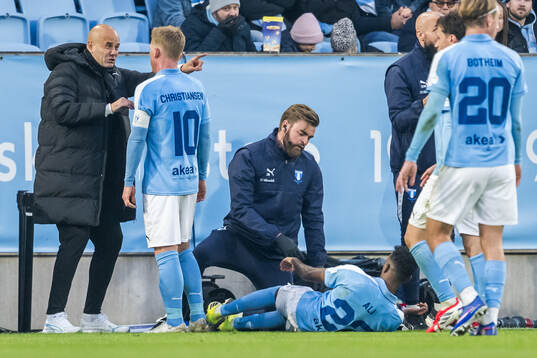 Malmö FFs Taha Ali får vård