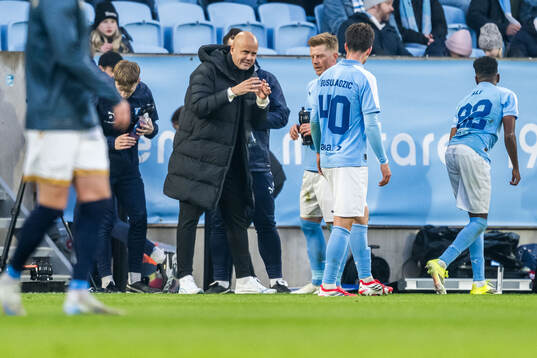Malmö FFs huvudtränare Miguel Angel Ramirez och Kenan