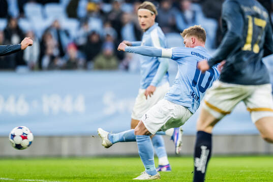 Malmö FFs Anders Christiansen gör 2-1