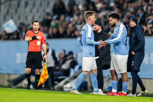 Malmö FFs Anders Christiansen och Sead Haksabanovic