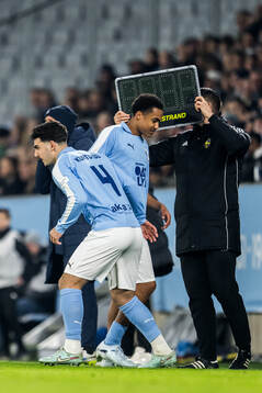 Malmö FFs Bleon Kurtulus och Theodor Lundbergh