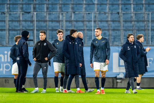 Halmstads spelare deppar