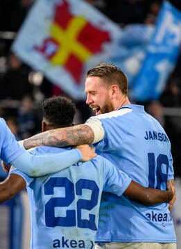 Malmö FFs Taha Ali och Pontus Jansson