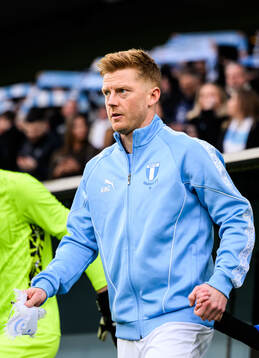 Malmö FFs Anders Christiansen gör entré