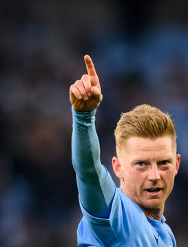 Malmö FFs Anders Christiansen jublar