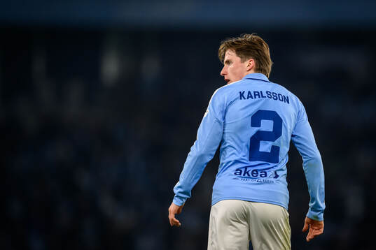 Malmö FFs Johan Karlsson