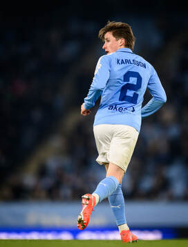 Malmö FFs Johan Karlsson