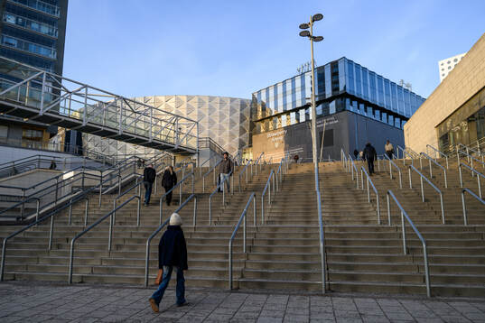Exteriör vy av Strawberry Arena