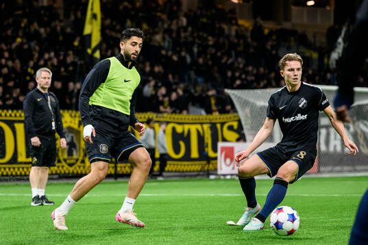 AIKs Ahmad Faqa och Johan Hove