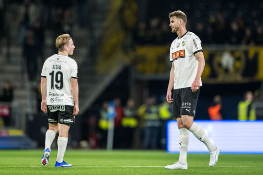 Häckens David Seger och Johan Hammar deppar