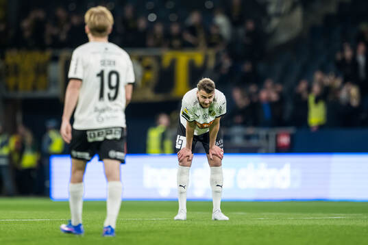 Häckens David Seger och Johan Hammar deppar