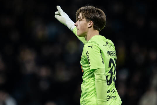 Häckens målvakt David Andersson
