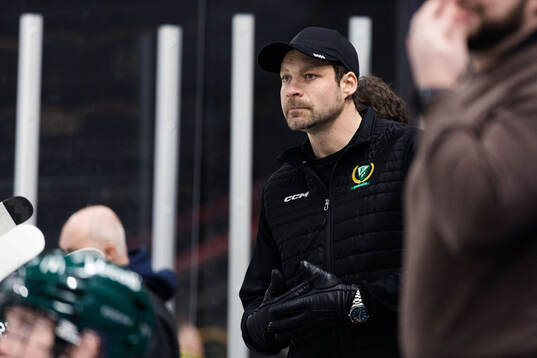 Färjestads tränare Johan Fransson