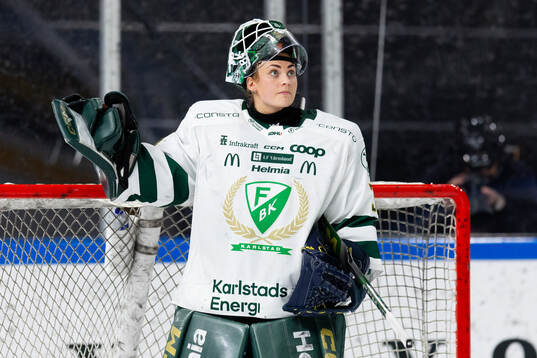 Färjestads målvakt Ida Boman