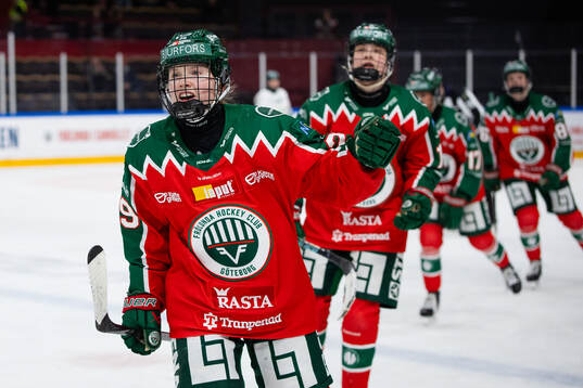 Frölundas Felizia Wikner-Zienkiewicz jublar