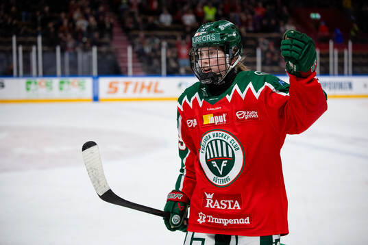 Frölundas Felizia Wikner-Zienkiewicz jublar