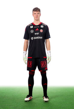 Sandvikens målvakt Otto Lindell