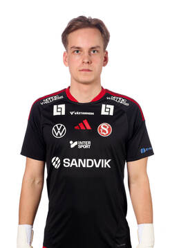 Sandvikens målvakt Hannes Sveijer