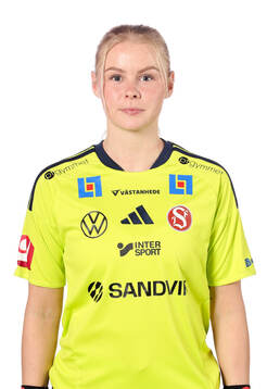 Sandvikens målvakt Clara Karlsson