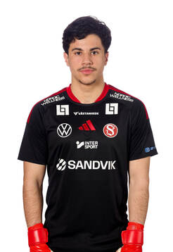 Sandvikens målvakt Mahmoud Kiki