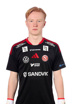 Sandvikens målvakt Adrian Persson