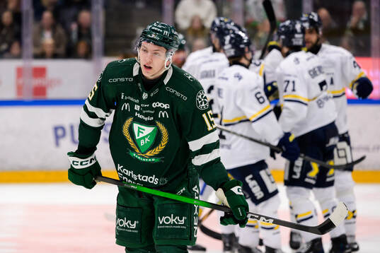 Färjestads Jack Berglund deppar