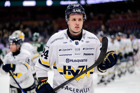 HV71s Hampus Eriksson deppar
