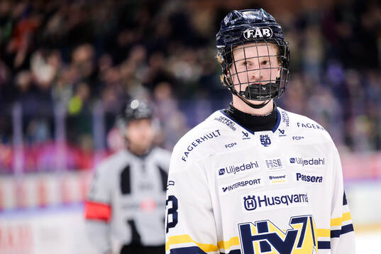 HV71s Malte Gustafsson deppar