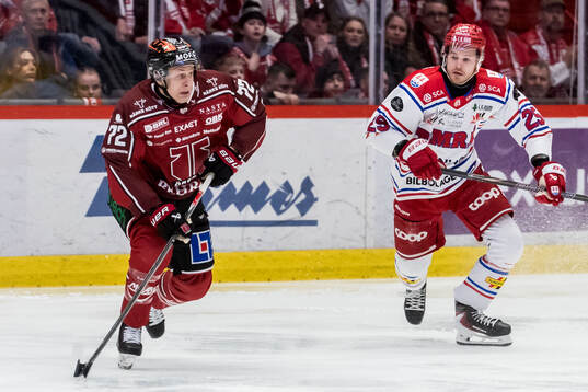 Örebros Jesse Ylönen och Timrås Linus Nässén