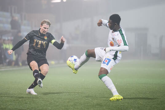 GAISs August Wängberg och Varbergs Kal-El Frempong