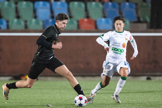 GAIS Kenan Jakupovic och Varbergs Milan Kordik