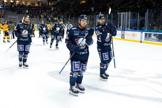 Linköpings Max Martin, Zion Nybeck och Mikko Kokkonen