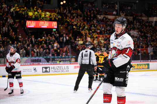 Malmö Redhawks Kalle Hemström deppar