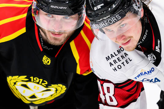 Brynäs Kieffer Bellows och Malmö Redhawks Lauri Pajuniemi
