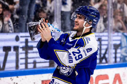 Leksands Michael Lindqvist utsedd till matchens krigare