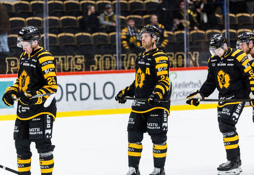 Skellefteås Pontus Johansson, Oscar Lindberg och Arvid
