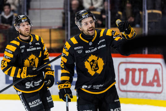 Skellefteås Arvid Lundberg jublar
