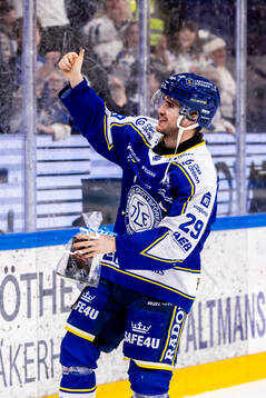Leksands Michael Lindqvist utsedd till matchens krigare