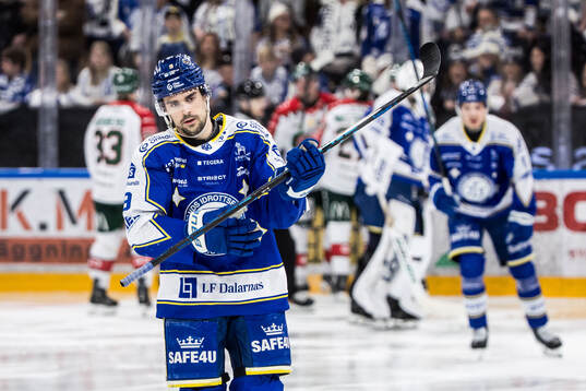 Leksands Gabriel Fortier deppar