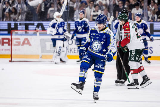 Leksands Marcus Karlberg deppar