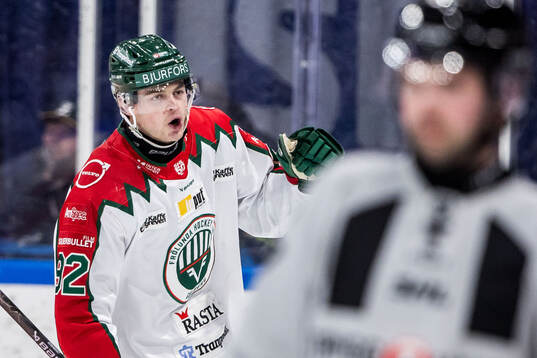 Frölundas Filip Cederqvist jublar