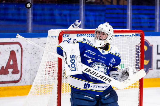 Leksands målvakt Filip Larsson